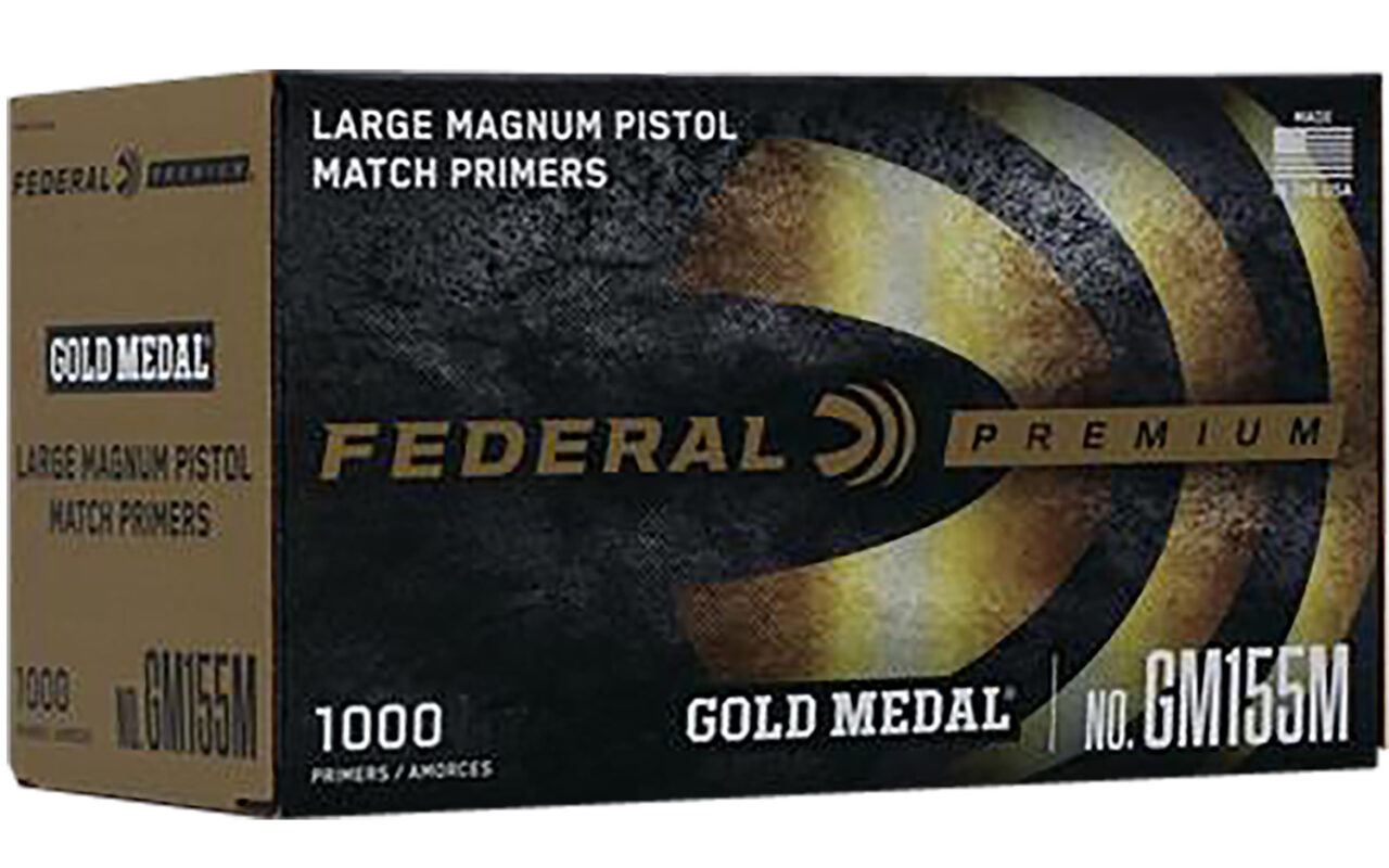 Federal GM155M Gold Medal Premium Large Pistol Mag Multi-Caliber pistols