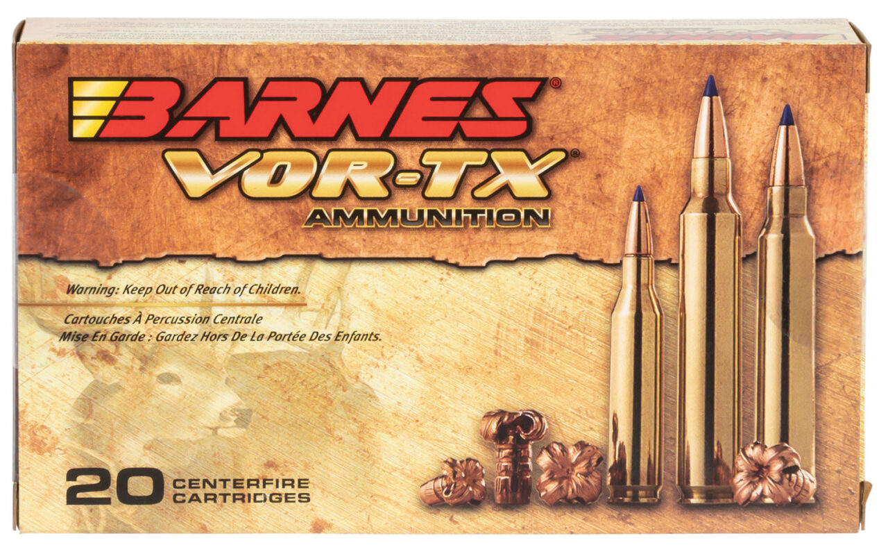 Barnes Bullets 21526 VOR-TX Rifles 7mm Rem Mag 140 gr, Tipped TSX Boat-Tail, 20 Per Box/ 10 Cs