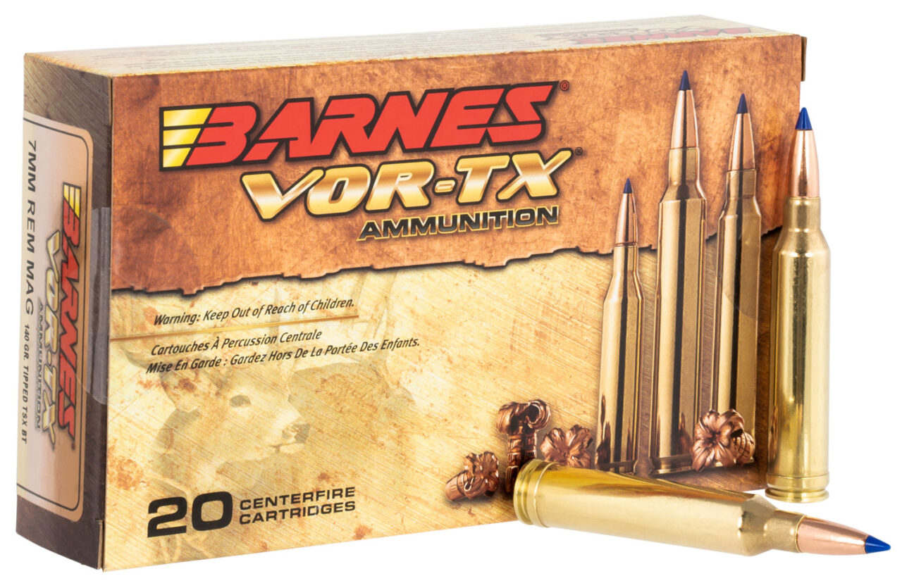 Barnes Bullets 21526 VOR-TX Rifles 7mm Rem Mag 140 gr, Tipped TSX Boat-Tail, 20 Per Box/ 10 Cs - Image 2