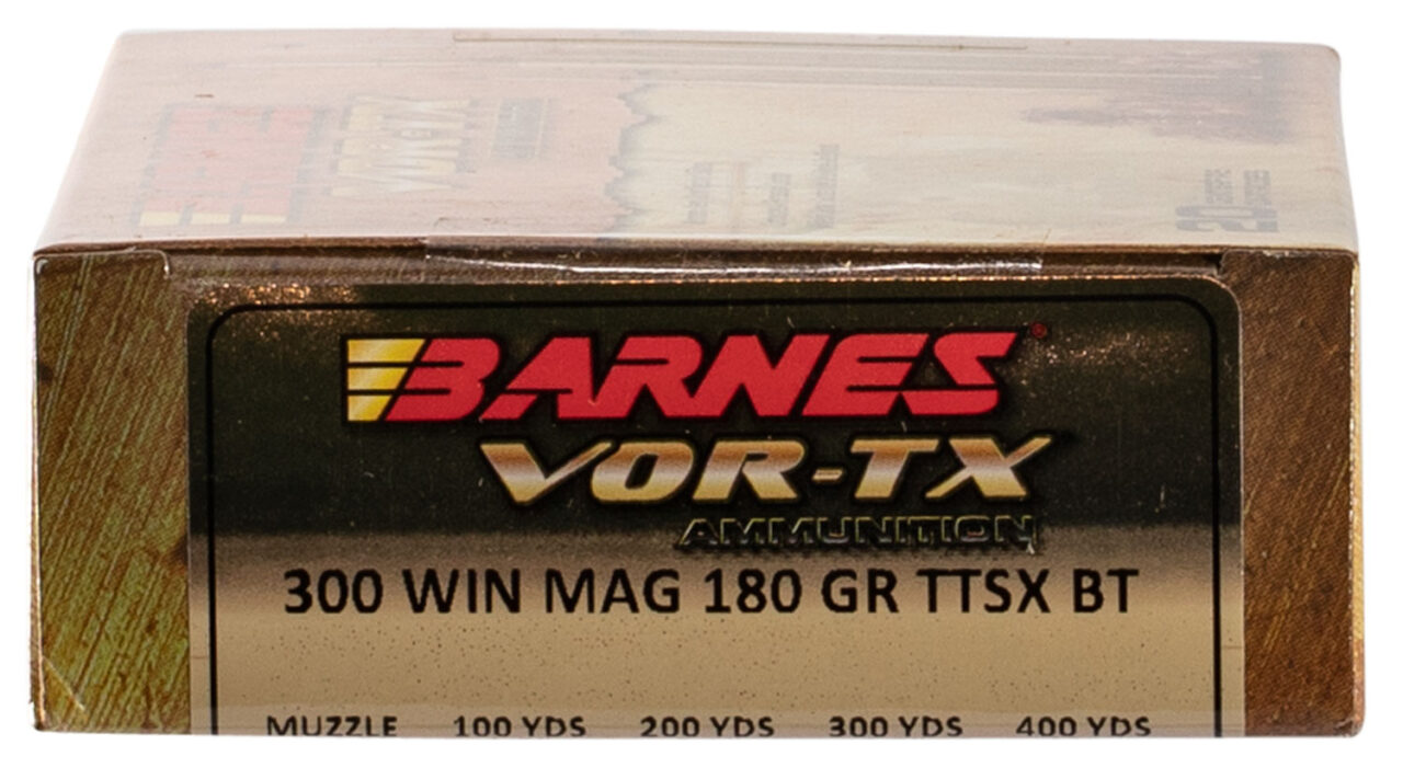 Barnes Bullets 21538 VOR-TX Rifles 300 Win Mag 180 gr Tipped TSX Boat-Tail 20 Per Box/ 10 Cs - Image 3