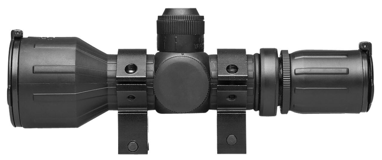 NcStar SEECR3942R Tactical Compact Black Hardcoat Anodized 3-9x42mm 30mm Tube Illuminated P4 Sniper Reticle - Image 2