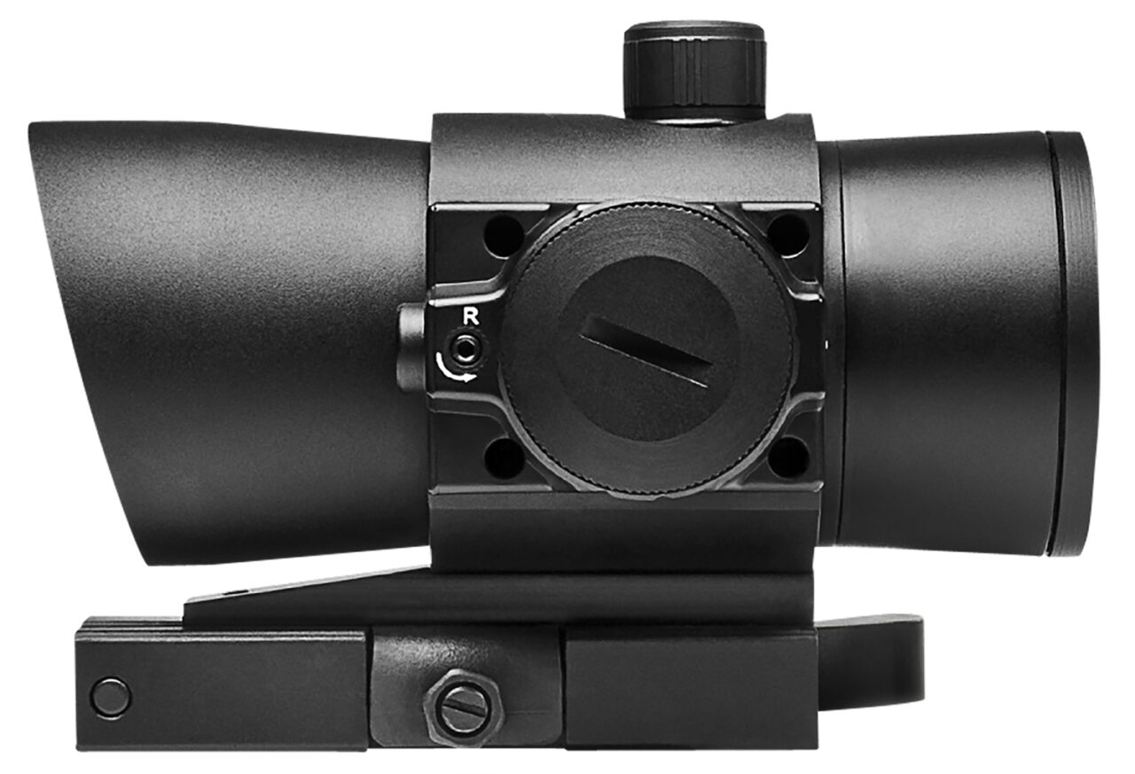 NcStar DLB140R 40mm Red Dot with Red Laser Black Anodized 1x40mm 3 MOA Red Dot Reticle Integrated Red Laser - Image 2