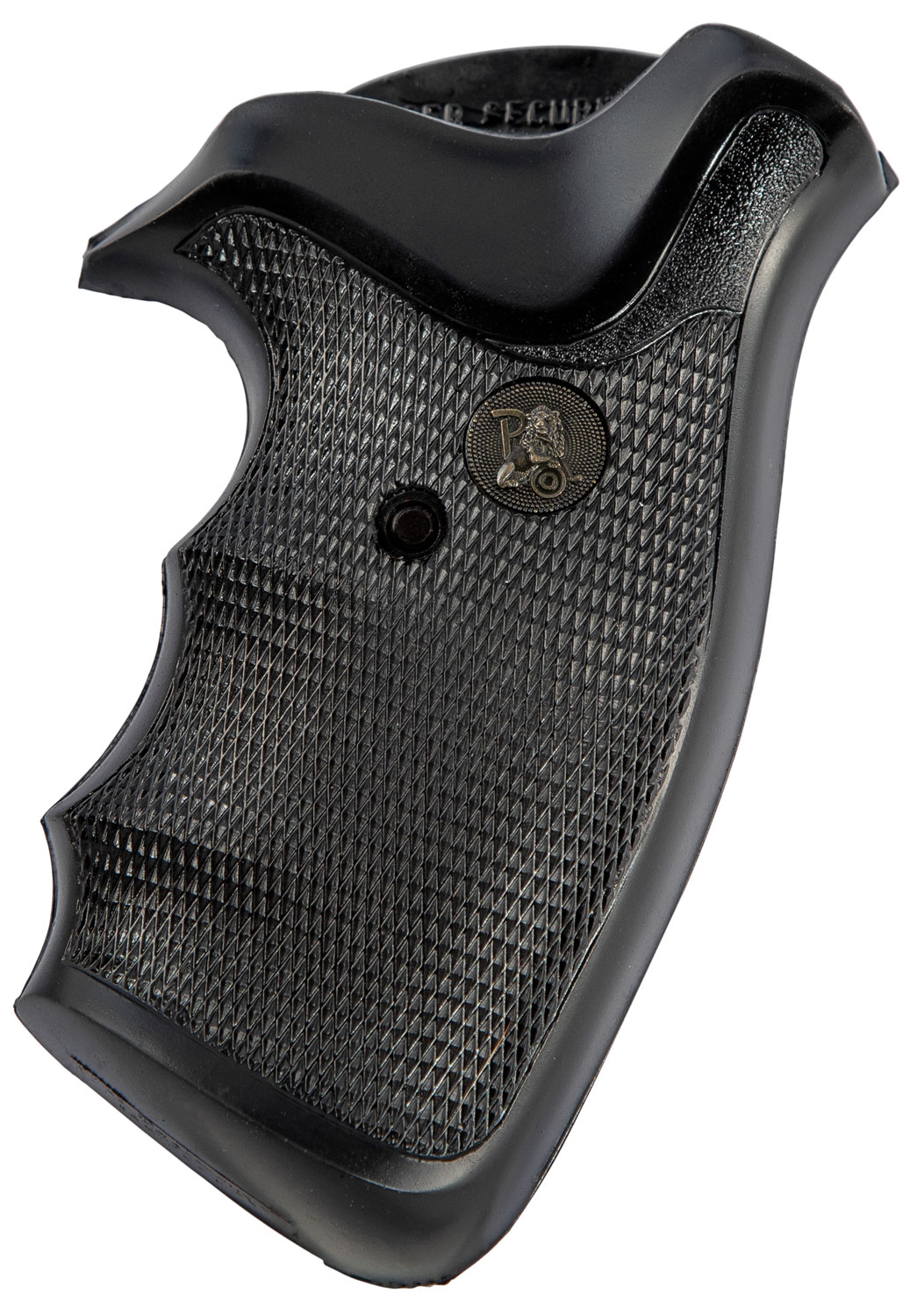 Pachmayr 03175 Gripper Grip Checkered Black Rubber with Finger Grooves for Ruger Security-Six - Image 2