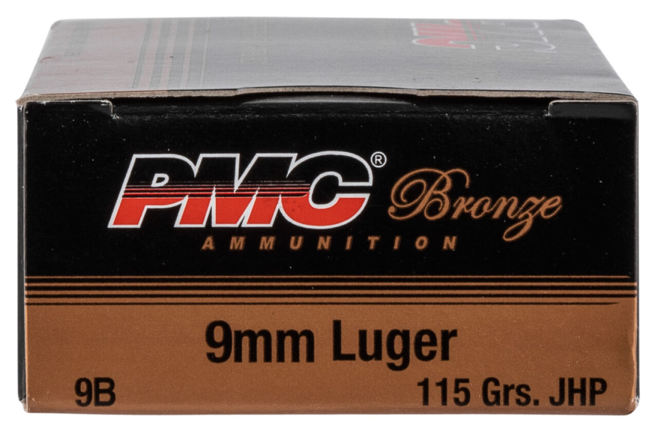 PMC 9B Bronze 9mm Luger 115 gr Jacketed Hollow Point (JHP) 50 Per Box/ 20 Cs - Image 2