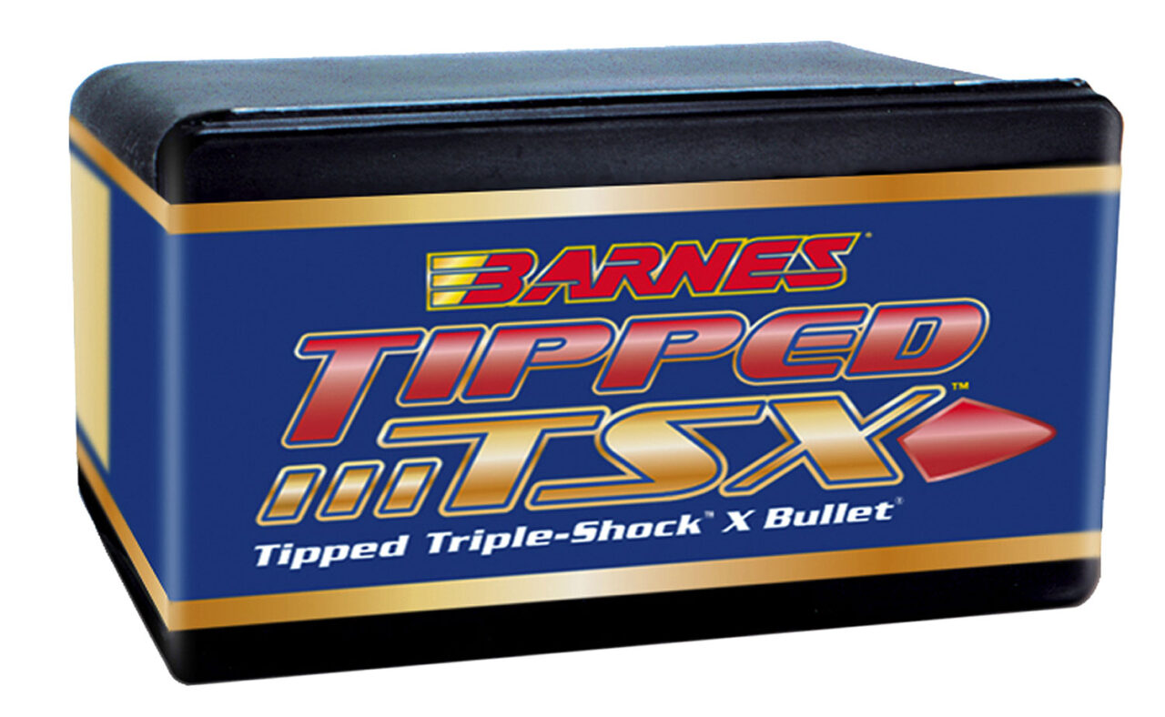 Barnes Bullets 30187 Tipped TSX 22 Cal .224 55 gr TTSX Boat-Tail 50 Per Box