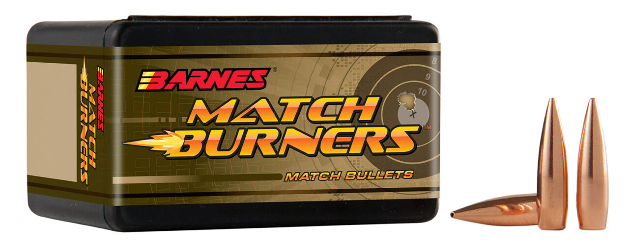 Barnes Bullets 30381 Match Burners 30 Cal .308 155 gr Match Burners Boat-Tail 100 Per Box