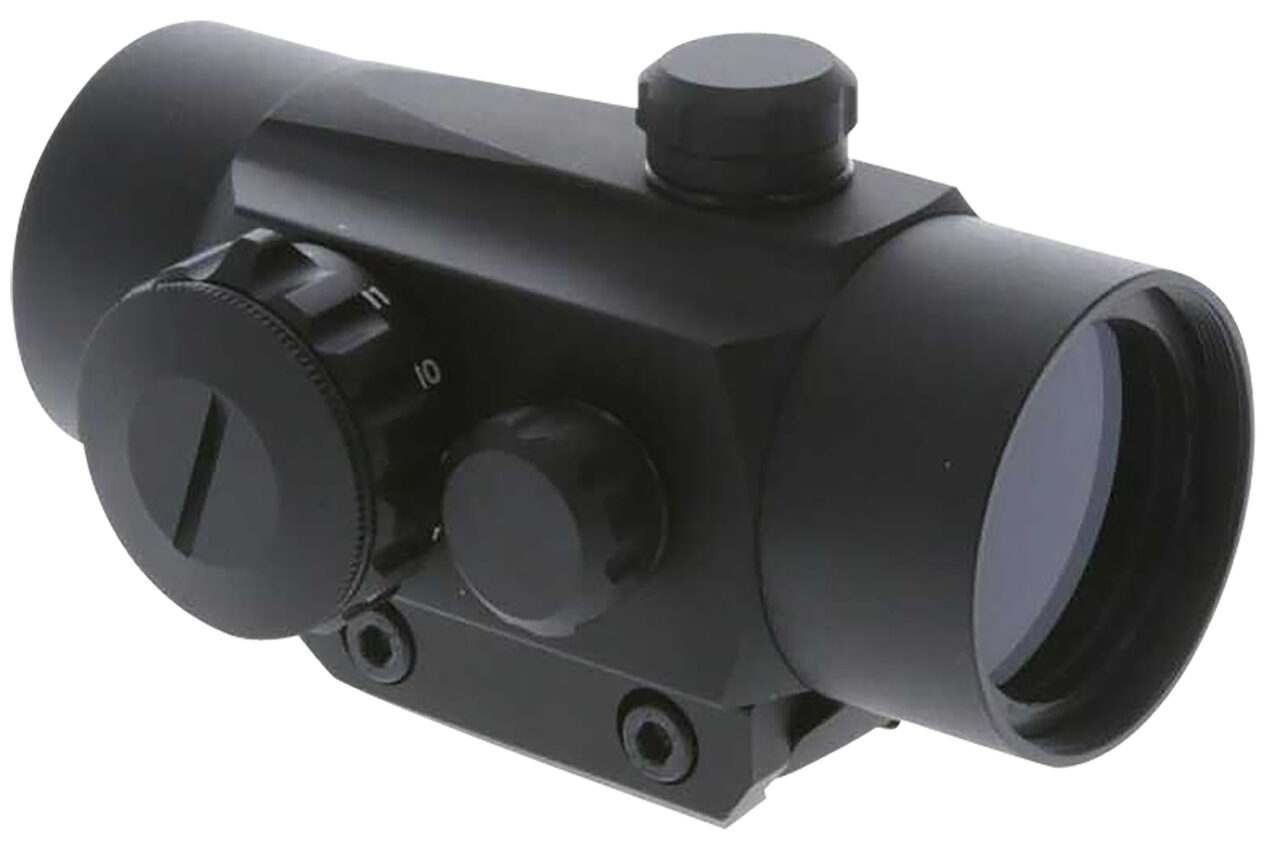 TruGlo TG8030P Traditional Anodized Matte Black 1x30mm 5 MOA Red Dot Reticle - Image 2