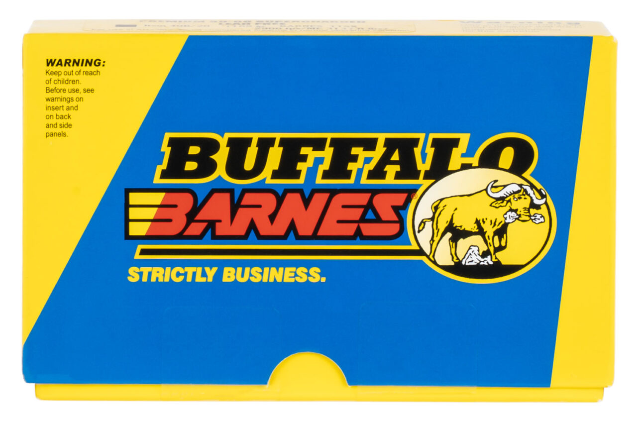 Buffalo Bore Ammunition 40B20 Supercharged Strictly Business 30-06 Springfield 168 gr, Barnes Tipped TSX Lead Free, 20 Per Box/ 12 Cs