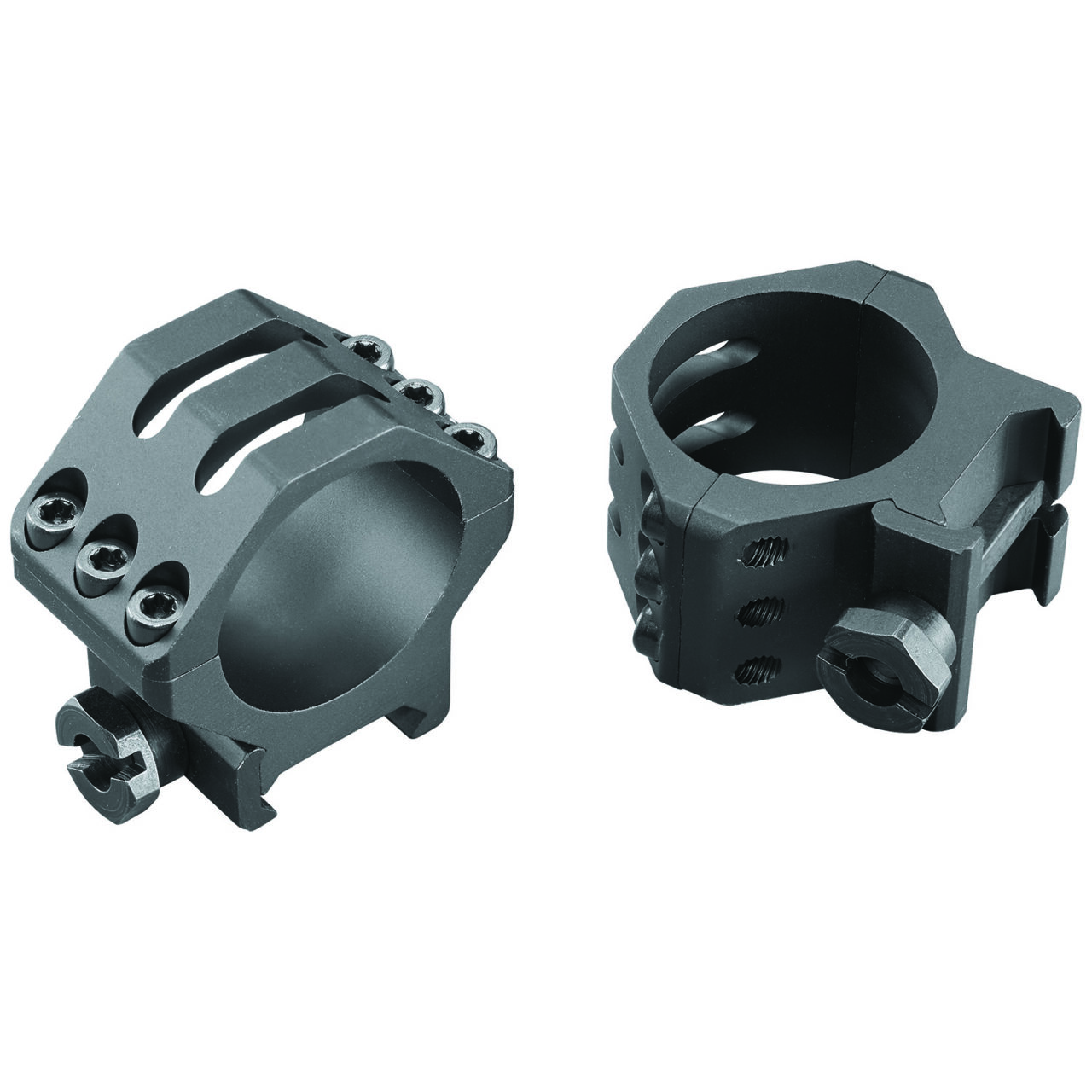 Weaver Mounts 99692 Picatinny Six-Hole 30mm Low Black Anodized Aluminum
