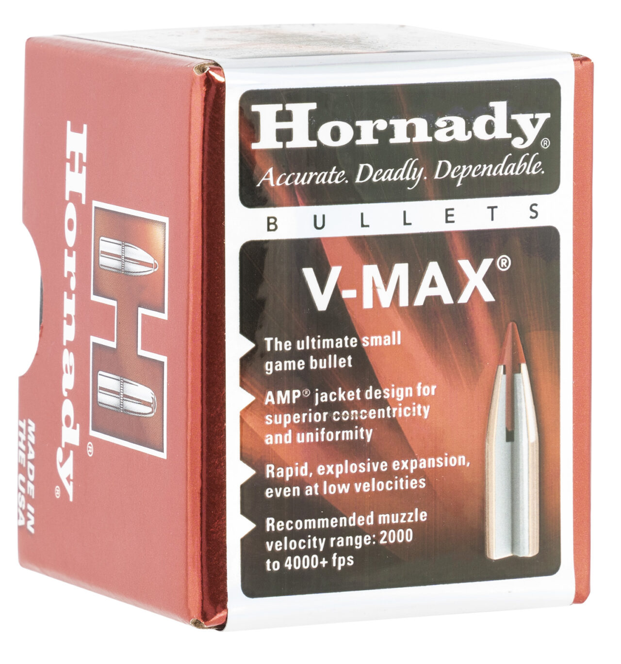 Hornady 22440 V-Max 6mm .243 87 gr V-Max
