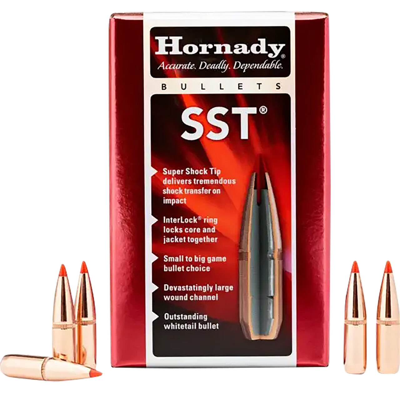 Hornady 25522 SST 25 Cal .257 117 gr Super Shock Tip (SST)