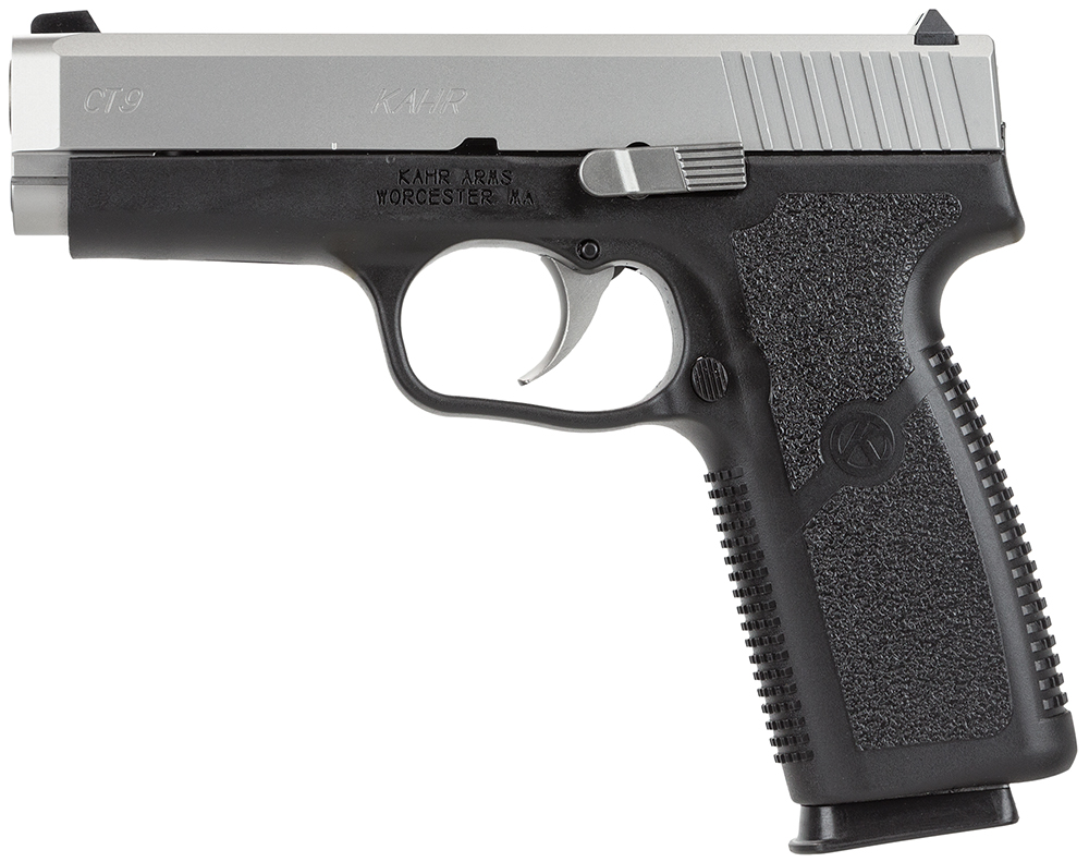 Kahr Arms CT9093 CT 9mm Luger Caliber with 4" Barrel, 8+1 Capacity, Black Finish Frame, Serrated Matte Stainless Steel Slide & Texture Polymer Grip - Image 2