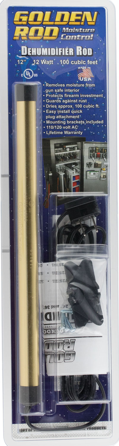 Golden Rod 725721 Golden Rod Dehumidifier Rod Gold 12" 110/120 Volt AC Plug