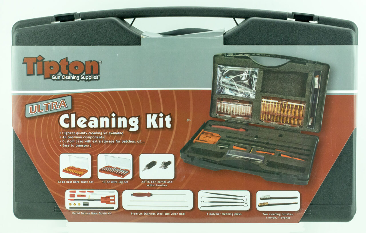 Tipton 554400 Ultra Cleaning Kit Rifles/Plastic Case