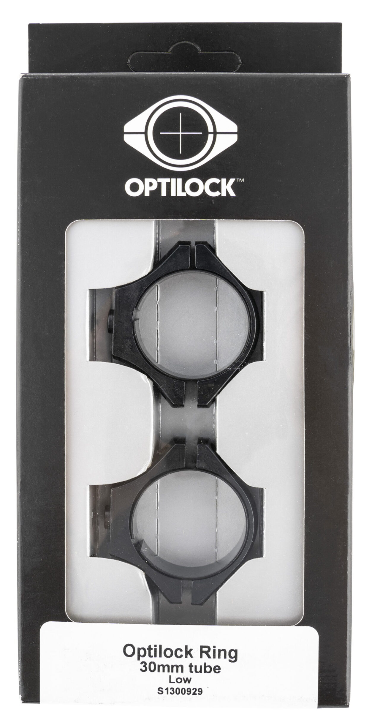 Tikka S1300930 Opti-Lock Scope Ring Set For Rifles Sako/Tikka Opti-Lock Base High 30mm Tube Blued Steel