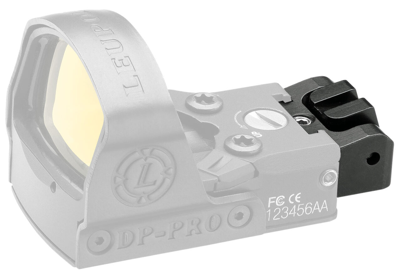Leupold 120058 DeltaPoint Pro Rear Iron Sight Co-Witness, Black Aluminum