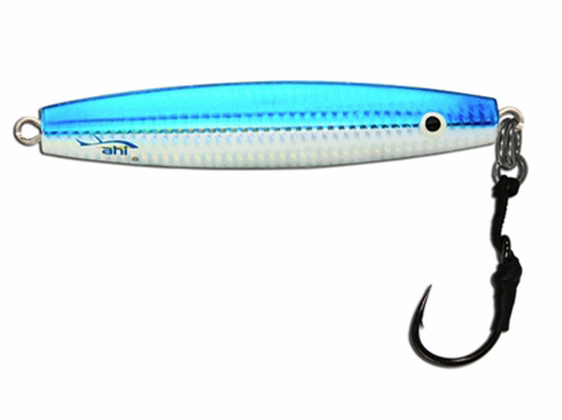 American Maple Assault Dia Jig 4OZ Blue Bass W/assist Hook