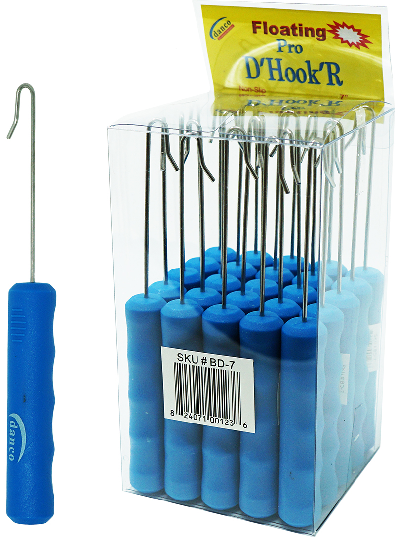 DANCO SABIKI DEHOOKER PDQ 7in SS HK BLUE 25pc COUNTER DI