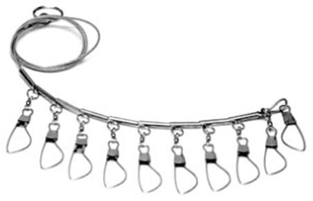 Eagle Claw 46 in. 9 Snap Chain Stringer