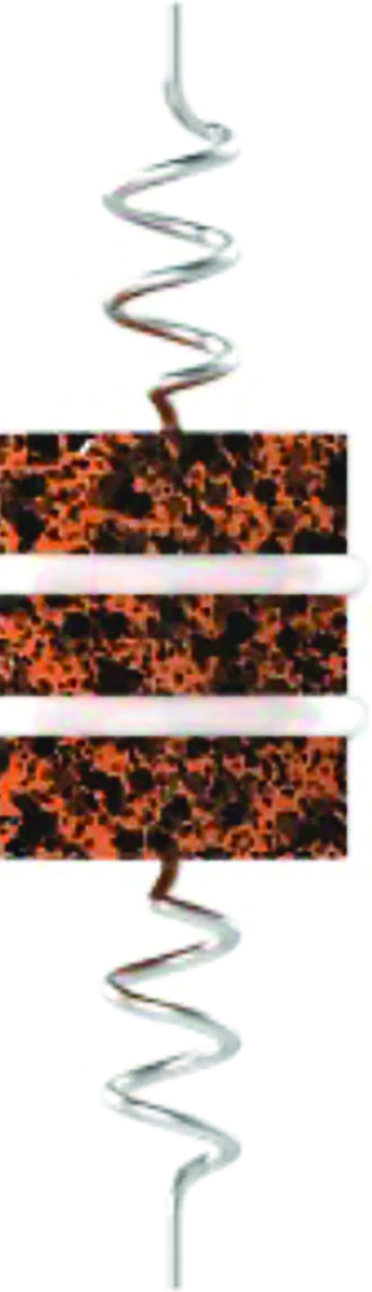 FLOATZILLA WACKY CONNECT TRANSLUCENT BRN/BLK GLITTER 4p