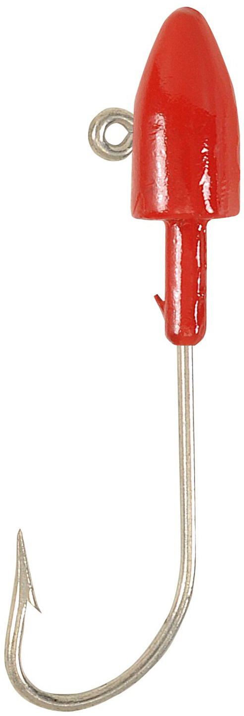 KING JIG HEADS 3oz 4pk RED