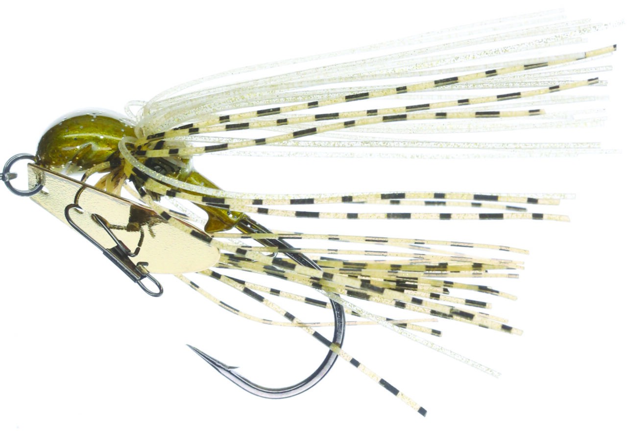 HUMDINGER ZIG ZAG JIG 3/8oz GOLD BLADE/GOLDEN SHINER
