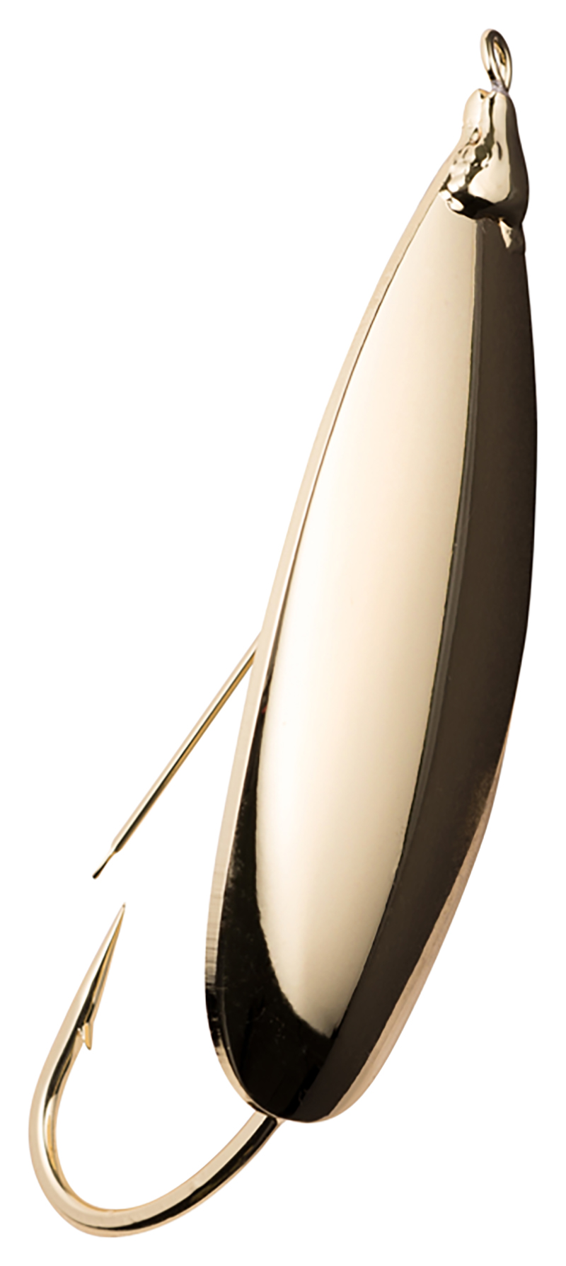 SILVER MINNOW SPOON 1/2oz GOLD