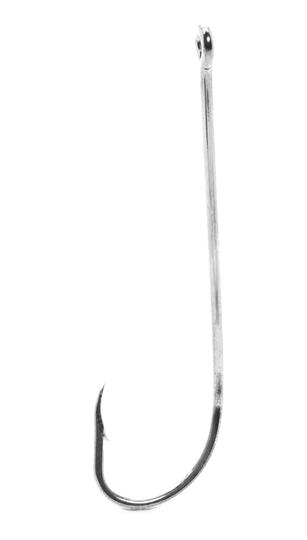 POLY BAG HOOKS NICKEL 8pk 4/0 BEAK LONG