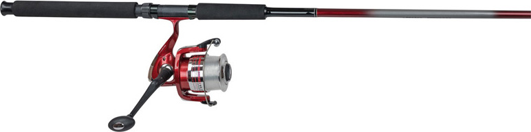 MASTER SALTWATER COMBO SURFSPIN 5bb 8ft 2pc w/LINE - BackForty Outdoors