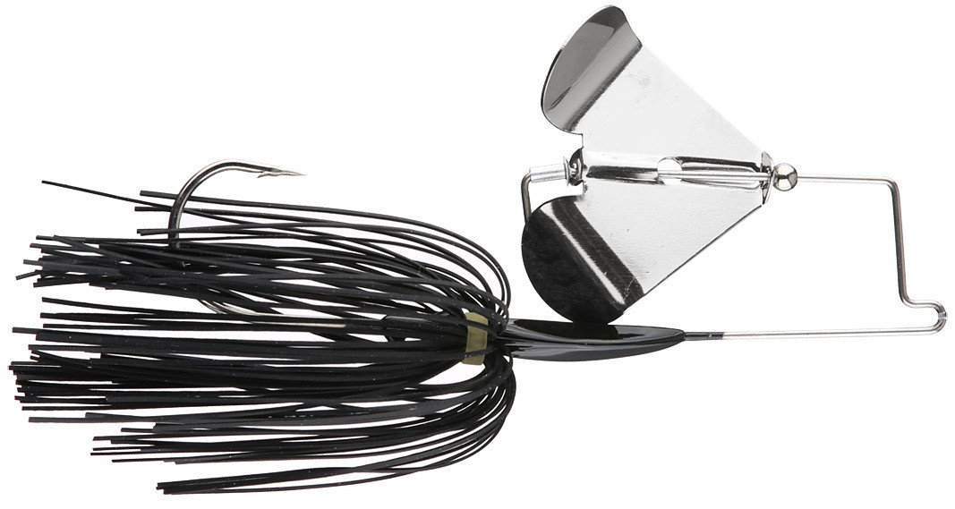PROTOTYPE LURES GUERRILLA 3/8oz BLACK/SILVER BLADE
