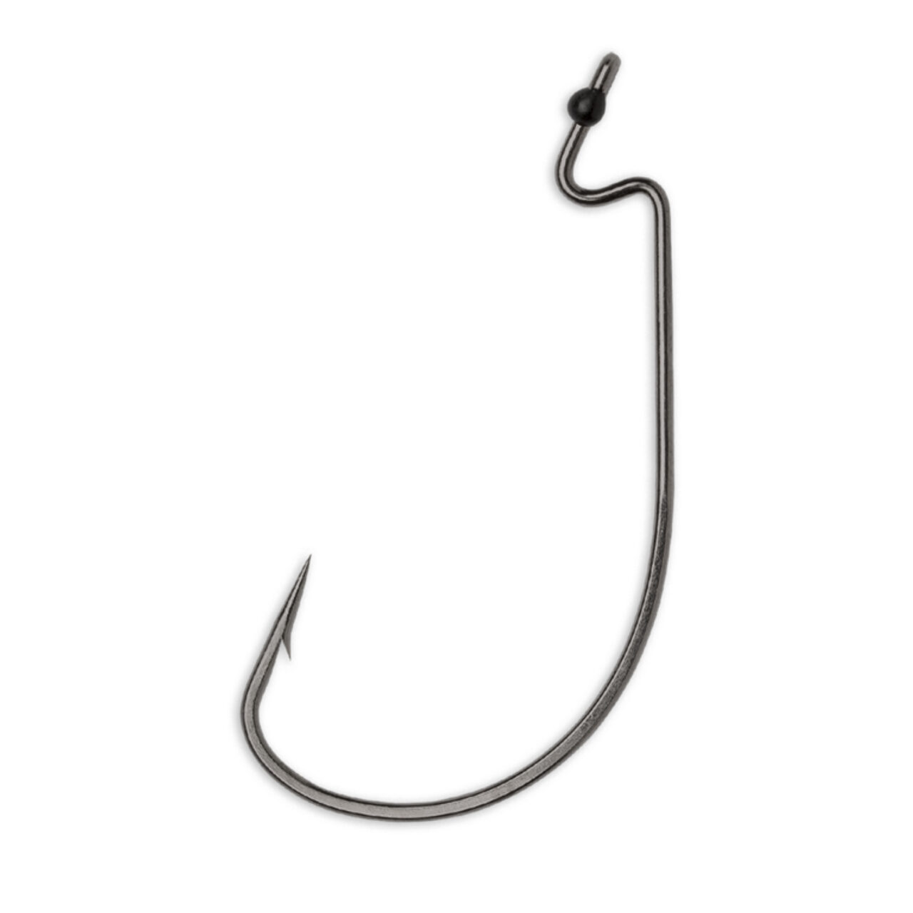 WIDE GAP HOOK BLACK NICKEL 5/0 5pk