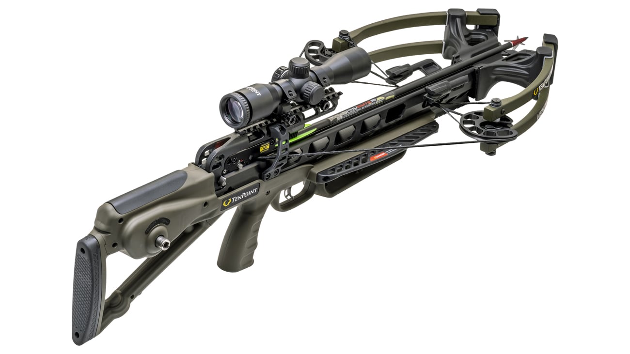 TENPOINT CROSSBOW VENOM X ACUSLIDE 390 FPS OD GREEN